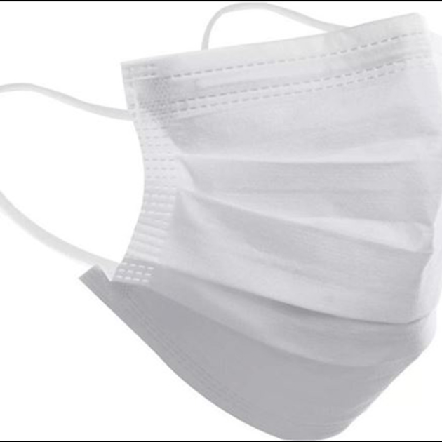 3 Katlı Telli, Lastikli Maske 50’li Paket